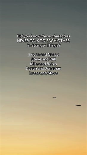 Stranger Things Characters Who Never Speak to Each Other