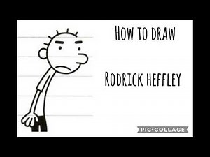 How to draw Rodrick Heffley tutorial | step by step