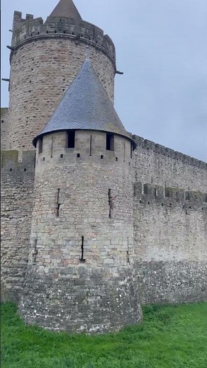 La cité médiévale de Carcassonne inscrite au patrimoine mondial de l’UNESCO en 1997 🇫🇷 #france