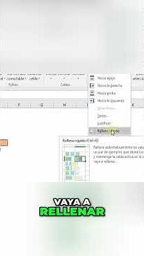 Relleno Rápido Excel ¡Acelera tu trabajo!