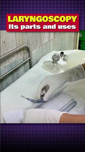 How to Use a Laryngoscope Blade? #PW #Nursing