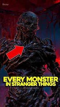 Every Stranger Things Monster Explained! 😱