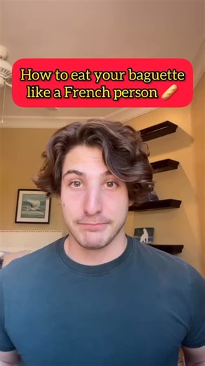 The French way to baguette 🥖 #French #Food #France | AT Frenchies