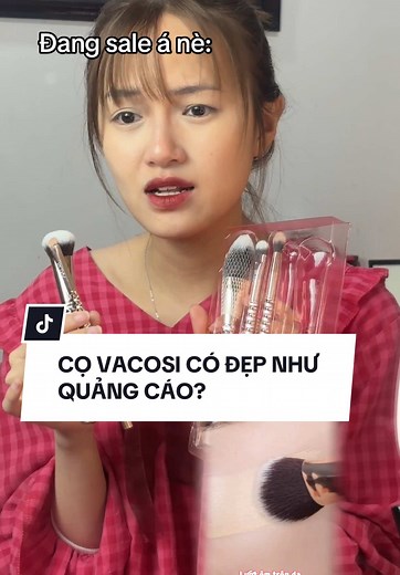 CỌ VACOSI CÓ ĐẸP NHƯ QUẢNG CÁO? #natranreview #vacosi #bocotrangdiem #reviewlamdep #setdoxinh