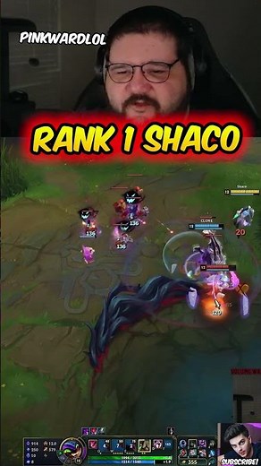 Rank #1 Shaco Destroying His Enemies Mental #leagueoflegends