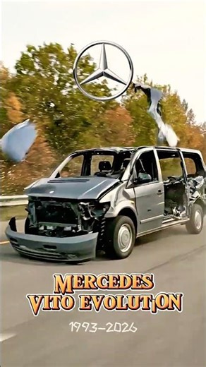 Mercedes Vito Evolution (1996 → 2025) | Then vs Now