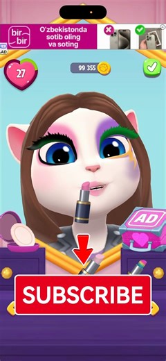 Harley Quinn Transformation: Talking Angela’s Bold New Look! ⚡️💥 #games