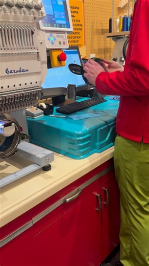 Latoya Hunter on Instagram: "Went full vintage at Disneyland — gold thread, old school script, maximum nostalgia energy. If you’ve never watched your ears get embroidered like it’s 1955, you’re missing half the magic. What color thread are you choosing next time ? 👀 #Disneyland #DisneyStyle #DisneyEars #DisneyMagic #DisneylandResort"