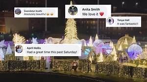 Baseball field turned into Deck the Diamond Holiday Spectacular! OPEN UNTIL DEC. 31! 🎟️: https://atmilb.com/3QS35l6 | Memphis Redbirds