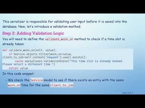 How to Conditionally Validate in Django REST Framework