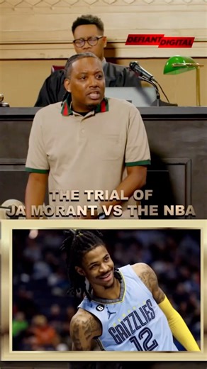 The Trial of Ja Morant vs The NBA🏀 👨🏾‍⚖️⚖️ #comedy #facebookreels #funnyvideos #funnyreels #jamorant #nba #basketball | Defiant Digital