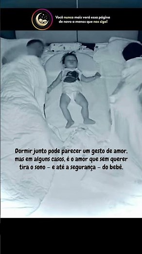💛 O amor que, sem querer, tira o sono do bebê.