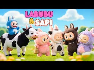 LAGU LABUBU dan SAPI Moo Moo #labubu #laguanakindonesia #laguedukasi