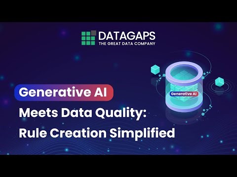 Generative AI Meets Data Quality: Rule Creation Simplified