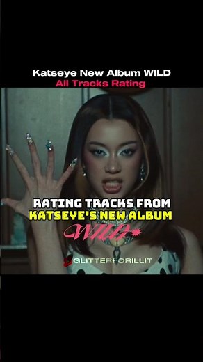 My KATSEYE WILD Album Rankings #katseye #pinkyup #hootiefrutti #katseyewild #shorts