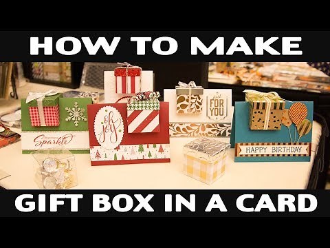 Stamping Jill - How To Make Gift Box In A Card
