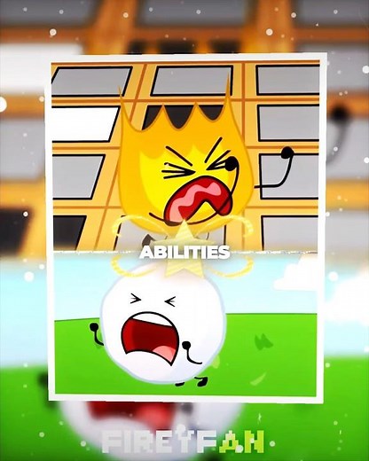 FIREY VS SNOWBALL #battleforbfb #edit #bfb #bfdi