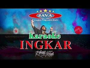 Karaoke Ingkar - Rhoma Irama & Soneta Group || Karaoke Dangdut