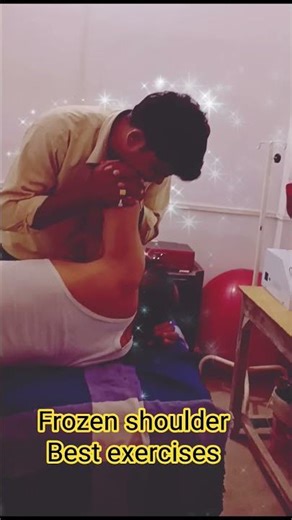 frozen shoulder & adhesive capsulitis exercise #shortsviral