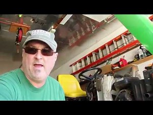 John Deere 445 Oil Change