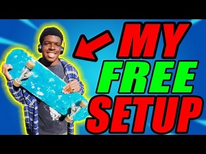 FREE SKATEBOARD SETUP + CUSTOM PAINTED DECK!