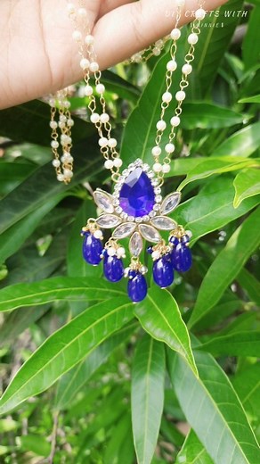 1K reactions · 17 shares | Diy Long Necklace Part - 2 殺 . . . #diy #diyjewellerymaking #diycrafts #jewellery #jewelrymaking #jewellerymaking #diynecklace #necklace #handmadejewelry #handmadewithlove #handmade #trendingreels #trending #explorepage #explore #exploremore #foryoupage #foryou #fyou #fypage #reelsindia #reelsinstagram #reelitfeelit #reels #reelkarofeelkaro #instareels | Diy Craft With Minnie | Facebook