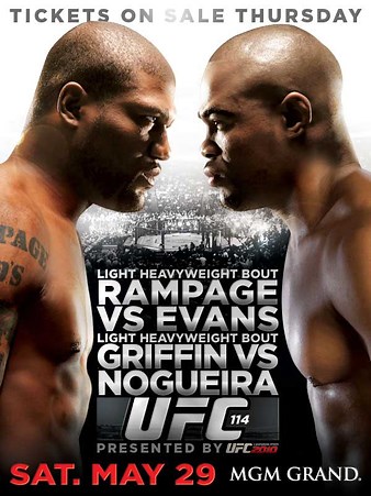 UFC 114: Jackson vs Evans | MMA Event | Tapology
