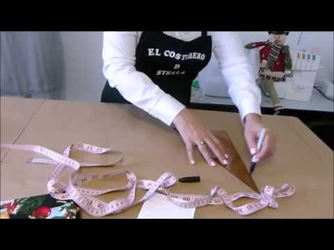 Como hacer un delantal- How to make an apron