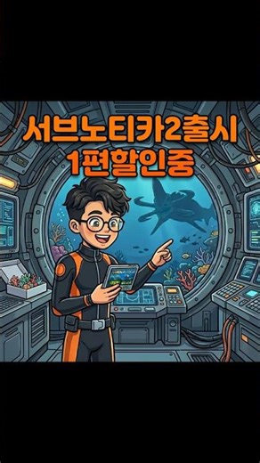 서브노티카2 출시 기념! 아직 안 해봤다면 1편 75% 할인으로 입문
