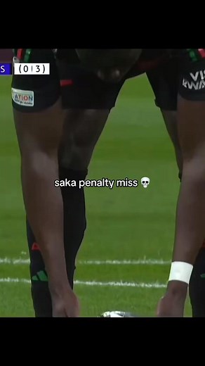 Saka penalty miss 💔💔🥶 | Hareg Arsenal