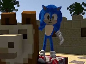 Minecraft sonic’s stomach growls