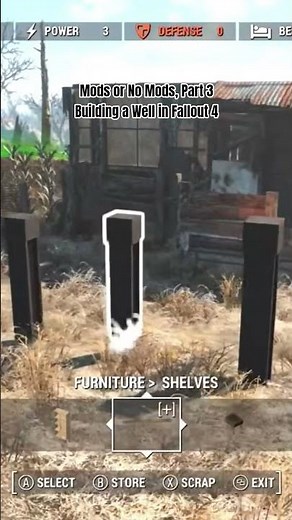 Mods or No Mods, Part 3, Building a Well 3 in Fallout 4