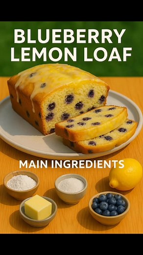 Here’s a recipe for Blueberry Lemon Loaf - fresh, bright, and absolutely irresistible: Blueberry Lemon Loaf **Ingredients:** *For the bread:* - 2 cups all-purpose flour - 2 teaspoons baking powder - 1/2 teaspoon salt - 1/2 cup (1 stick) butter, softened - 1 cup sugar - 2 large eggs - 1/2 cup milk - Zest of 2 lemons - 2 tablespoons fresh lemon juice - 1 teaspoon vanilla extract - 1 1/2 cups fresh or frozen blueberries - 1 tablespoon flour (for coating berries) *For the lemon glaze:* - 1 1/2 cups