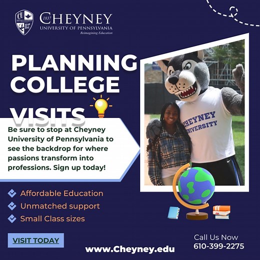 Tour our campus and see why Cheyney University is more than a...