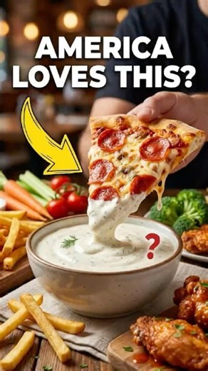 Why Are Americans Obsessed With Ranch? 🥗 #foodfacts #shorts #ranch