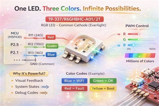 MSP430 LaunchPad RGB LED: Simple Complexity | Atishay Gupta posted on the topic | LinkedIn