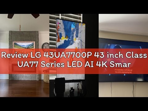 Review LG 43UA7700P 43 inch Class UA77 Series LED AI 4K Smart webOS TV (2025)