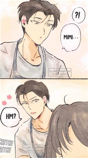 The eye contact paradox part 2 #comics #indiemanga