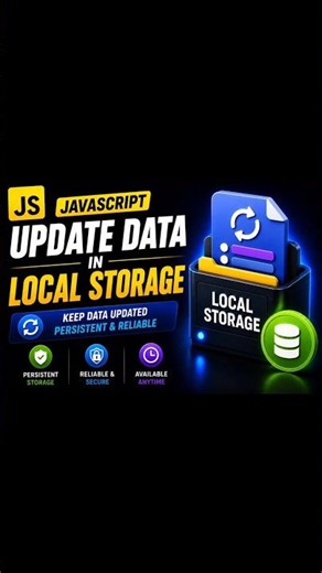 How to Update Data in Local Storage ?