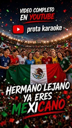 HERMANO LEJANO YA ERES MEXICANO!! #mexico2026 #mexicoworldcup #mexico #copa #fifa