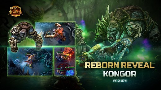 Reborn Reveal - Kongor Sign up at https://heroesofnewerth.com/ Play Project Kongor now - projectkongor.com and start earning exclusive rewards for HoN Reborn with Vanguard Rewards! | Heroes of Newerth