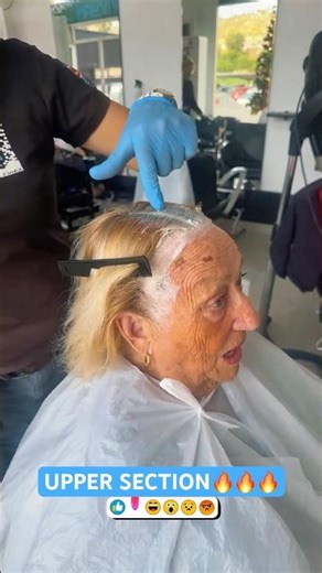 UPPER SECTION EASY HAIR COLORING BY VIVYAN HERMUZ! 🤩🏆✨ #hairhacks #haircolor #haircolortutorial