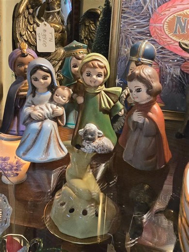Did you know that we have many forms of Nativity Scenes! So many beautiful collections of the scene that set the tone for Christmas ✨️ Shop The Waskom Vintage and Mercantile today to find a Nativity Scene to tell the timeless story! Thursday thru Sunday 9:00 to 5:00 200 North Lake Street Waskom, Texas 75692 #waskommarketvintage #shopsmalltexas #christmas2025 #texaslove #locallove #shoplocal #waskomtx #TexasProud #antiquestore #vintagefinds #vintagedecor | The Waskom Vintage and Mercantile
