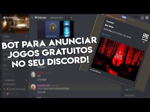 Discord Tutorial - FreeStuff! Bot to announce free games on your Server!