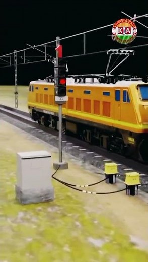 How Train Signals Actually Work #shorts #3dvideo #viral