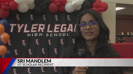 UT Tyler scholarships awarded to high school students across East Texas