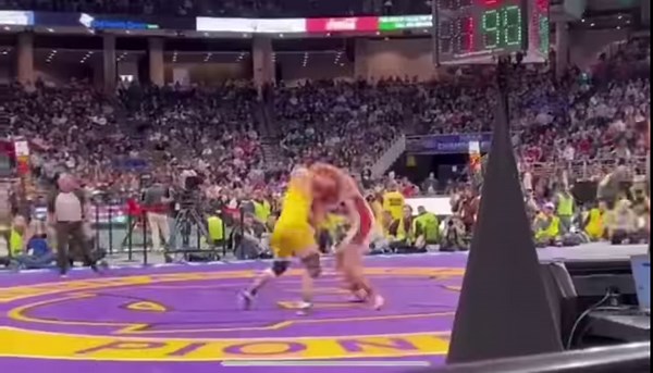 8.4K views · 381 reactions | Joe Andreasen State Champion磊⚡️ Class B 190 pound weight class! Joe is the first Thunderbolt to win multiple state wrestling championships! | Lincoln Pius X High School | Facebook