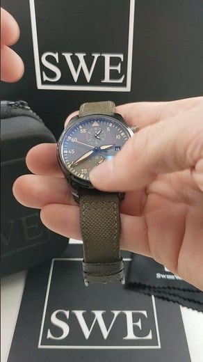 IWC Pilot Top Gun Miramar Ceramic Mens Watch IW389002 | SwissWatchExpo