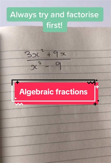 Mastering Algebraic Fractions: A Simplified Approach