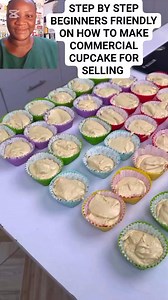 525K views · 6.8K reactions | STEP BY STEP BEGINNERS FRIENDLY ON HOW TO MAKE COMMERCIAL CUPCAKE FOR SELLING Commercial cupcake for selling recipe 1kg flour 500gram sugar 900gram butter 1kg of eggs 2tbsp of baking powder 3 tbsp of vanilla flavor 2tbsp of preservative or sodic acid or brandy This particular recipe can last for 2 weeks please do not add milk instead you can add water | Irresistiblecake joybunmi | Facebook